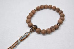 シャム柿22玉 茶水晶仕立て