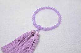 藤雲石片手　正絹頭房