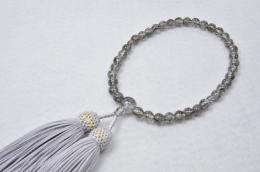 ブラックルチル片手　正絹頭房