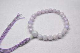 ラベンダー本翡翠22玉